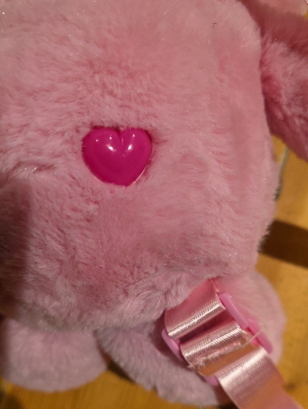 Care Bears Pink Rainbow Cuddly Plush Backpack - Picture 3 of 5